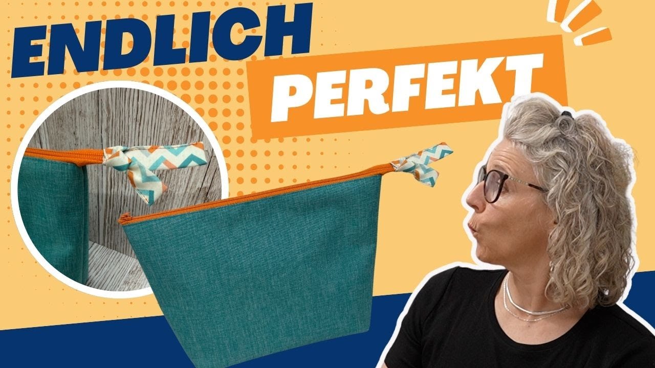 👉 Reißverschluss einnähen – DIE saubere Anfänger-Methode
