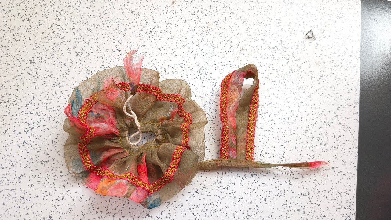 Organza Fabric Se Laddu Gopal Dress//For Laddu Gopal Dress 