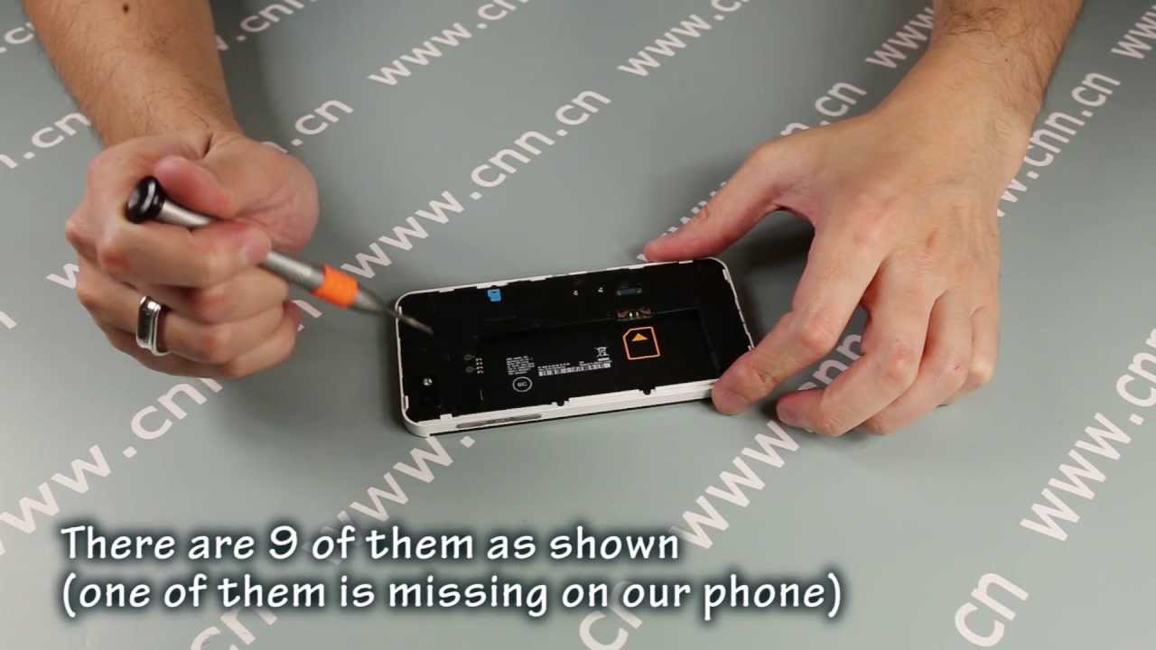 BlackBerry Z10 disassembly tutorial