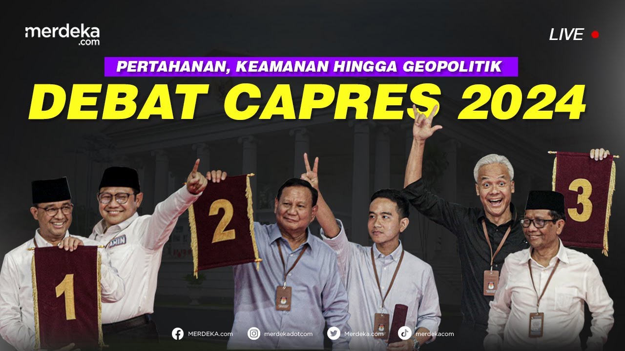 🔴 LIVE NOW - Kejutan Debat Capres 2024