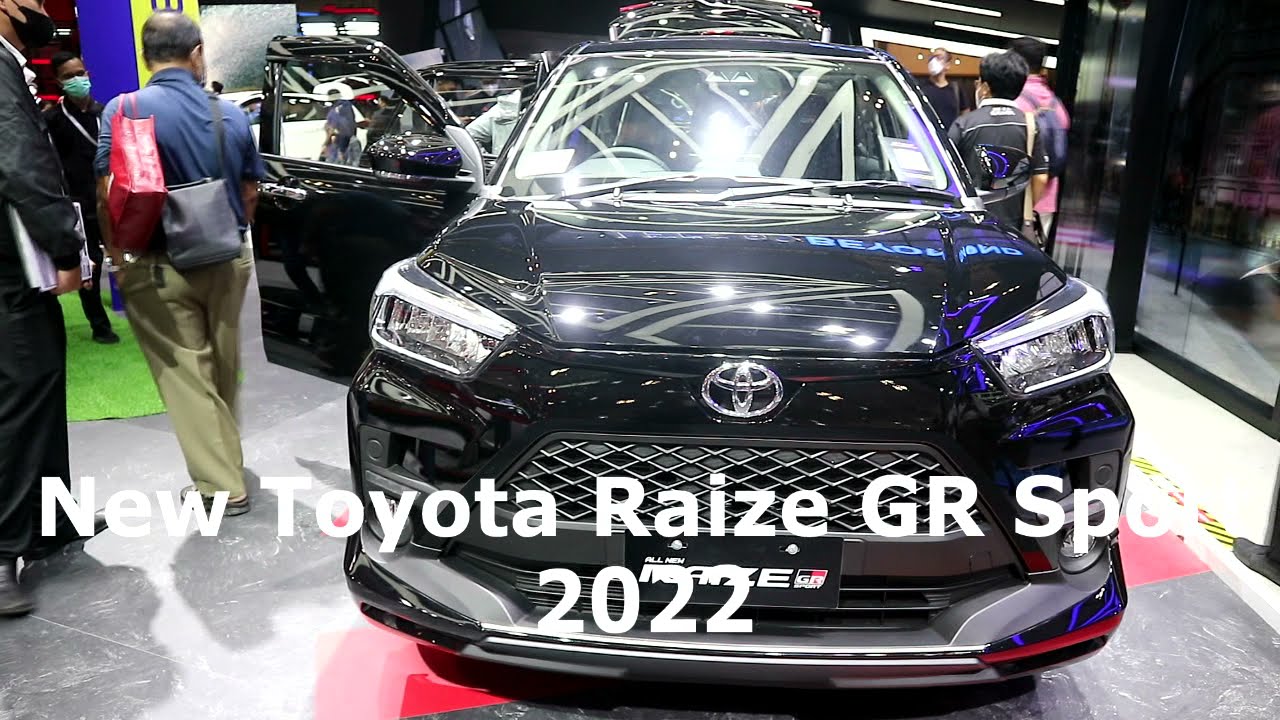 New Toyota Raize GR Sport 2022,Black colour ,Exterior and Interior