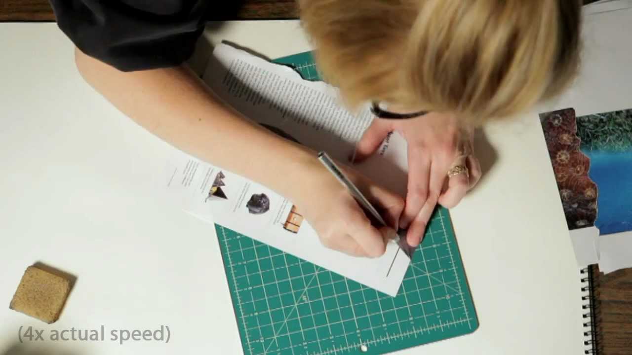 Cutting Techniques for Collage