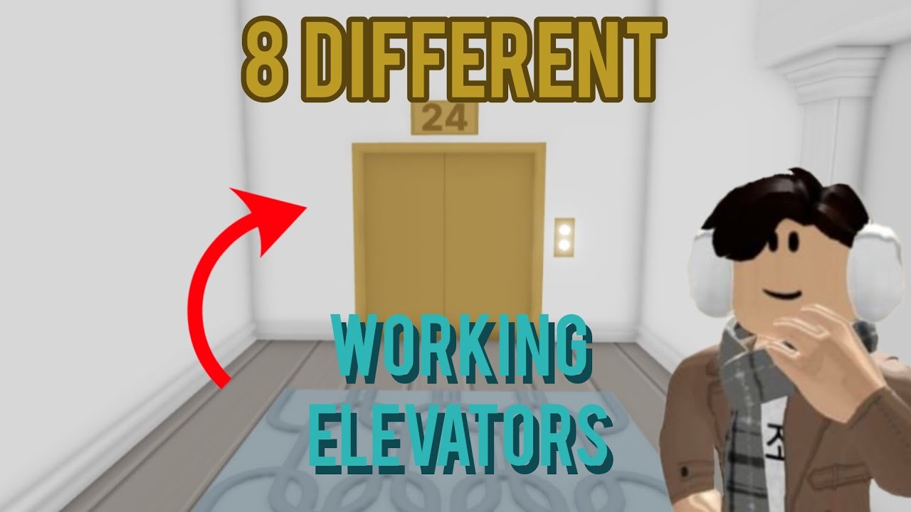 8 DIFFERENT WORKING ELEVATORS IN ADOPT ME!
