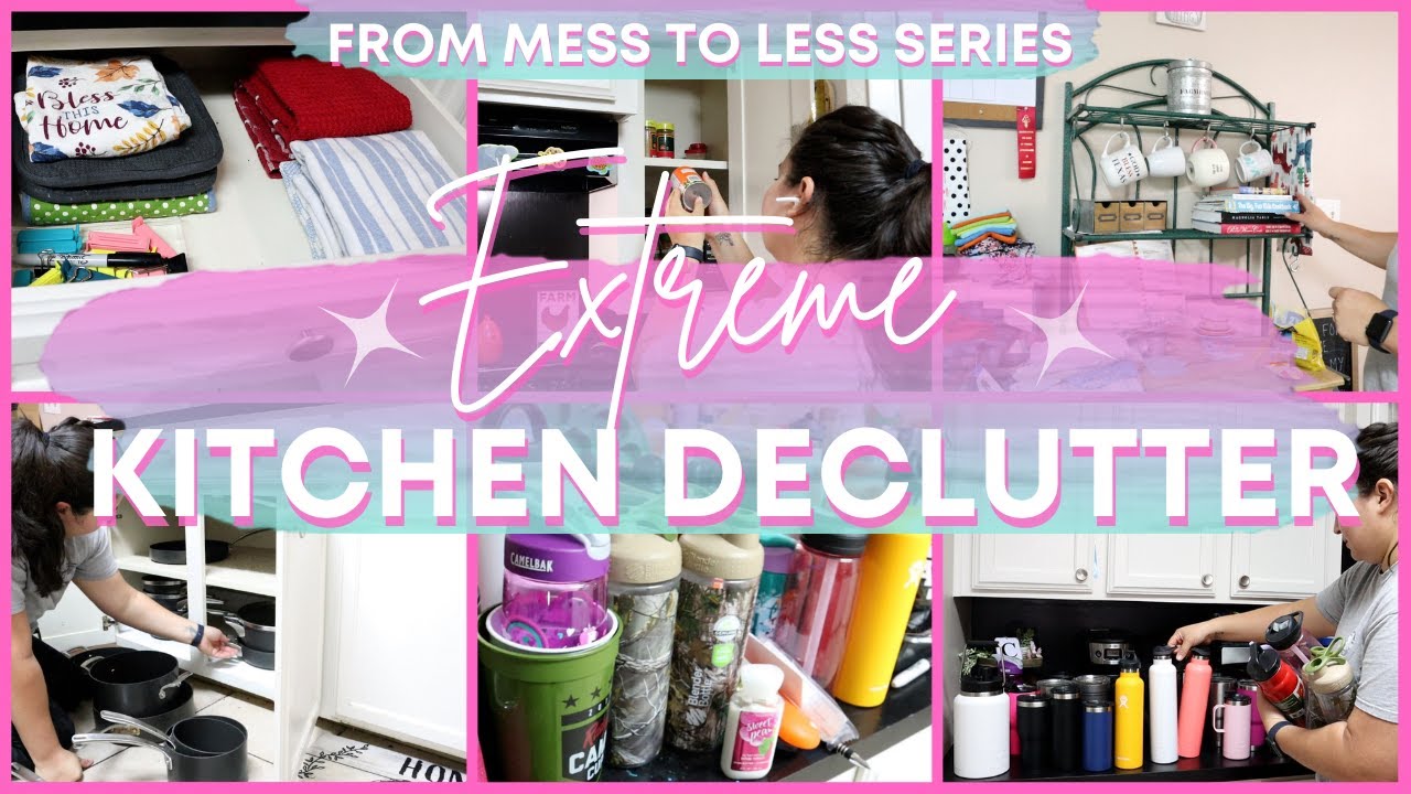 EXTREME KITCHEN DECLUTTER 2021 | DECLUTTER WITH ME | FROM MESS TO LESS | BLESSED TO BE A MOMMY