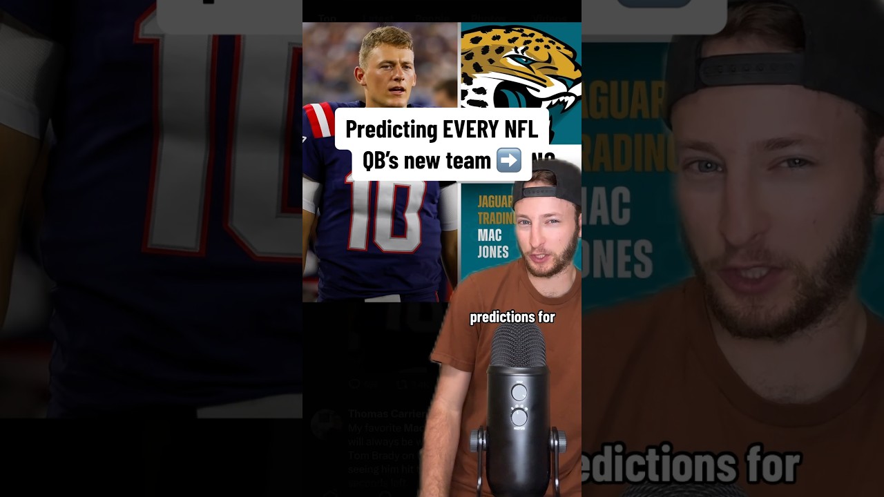 My NFL QB Carousel Predictions 🔮