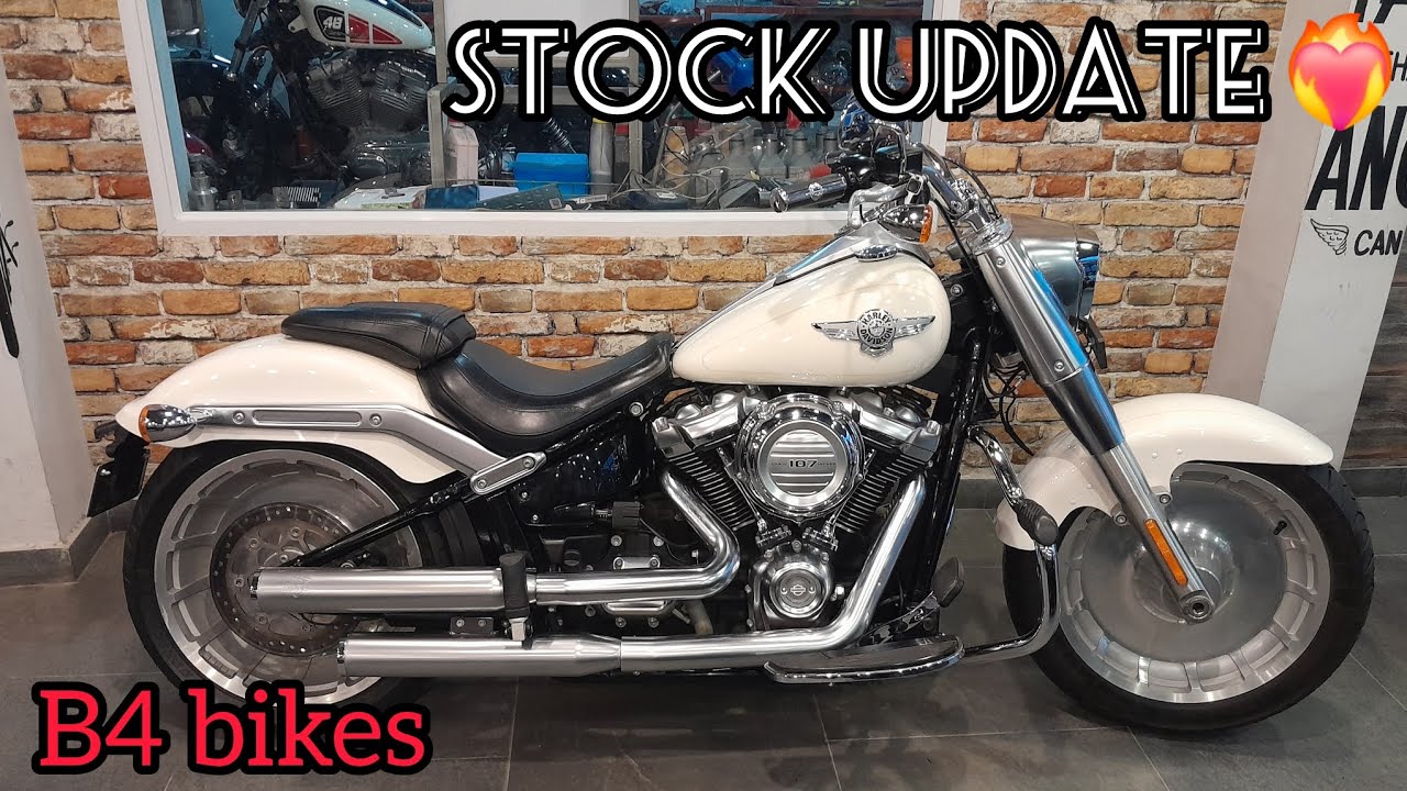 STOCK UPDATE ❤‍🔥 B4 BIKES / HARLEY DAVIDSON 💯 STOCK OF 48 , IRON , FATBOY  🦅 / SHUBH SANDHU VLOGS