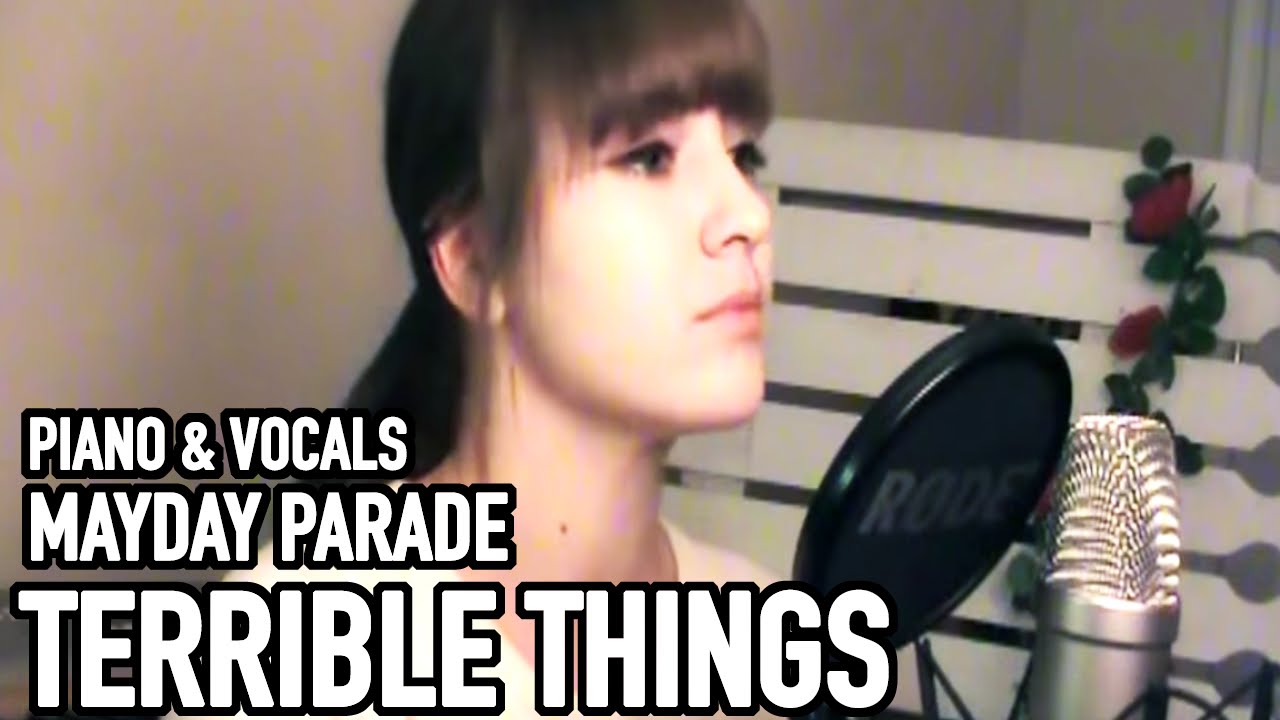 (Mikutan) Terrible Things - Mayday Parade [Piano & vocal cover]