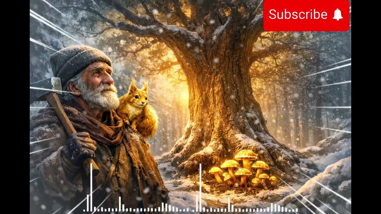 قصة العم منصور والسنجاب الذهبي | حكاية مؤثرة عن الرحمة والرزق الخفي 🌳✨