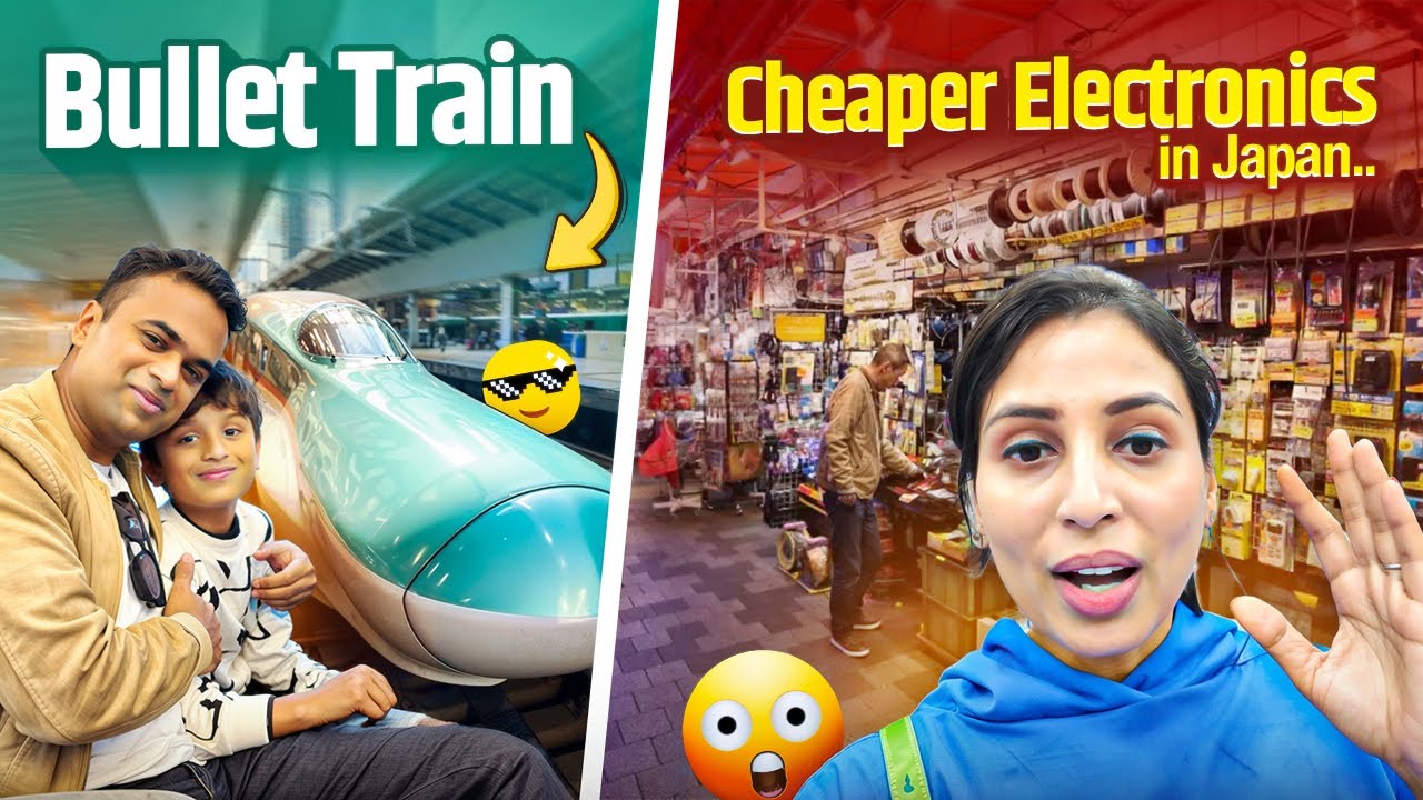 Expensive skin care product I bought from Japan|Bullet Train experience| Electronics cheap in Japan?