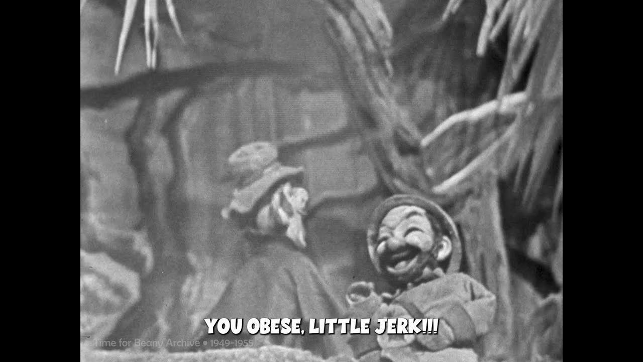 Time for Beany - FULL Saturday Episode 14 (1953) - 16mm Kinescope