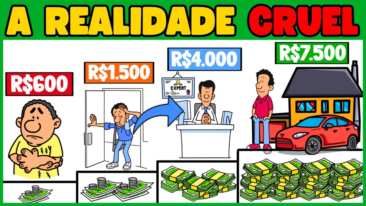 A VERDADE CRUEL: Como Sair da Pobreza e Chegar na Classe Média