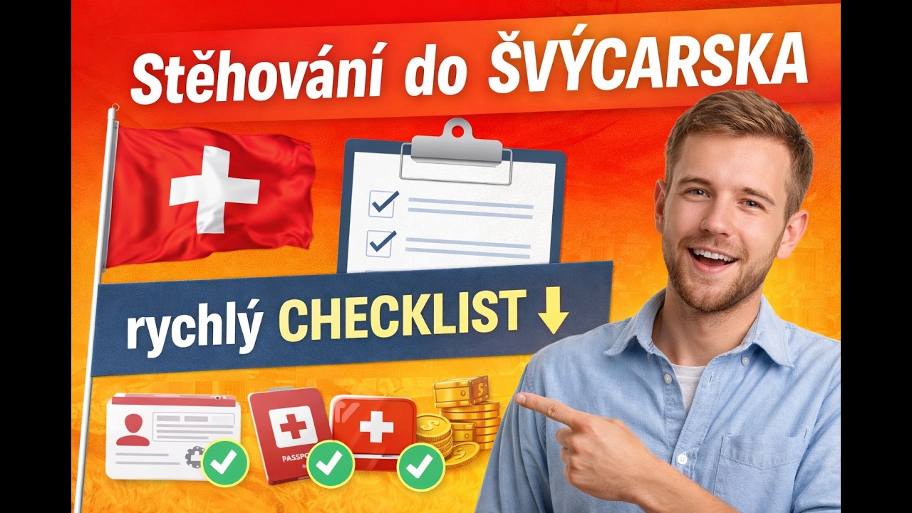 život ve Švýcarsku - základní checklist co po příjezdu