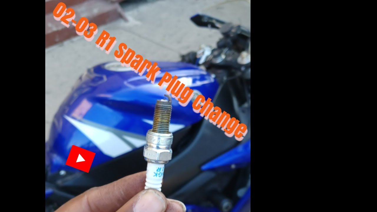 Spark Plug Change for 02-03 Yamaha R1
