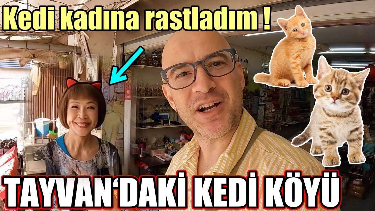 Bu Köyün Sahibi Kediler🐈İnsanlar Kedi Gibi Giyiniyor ❗️DÜNYADA TEK🇹🇼