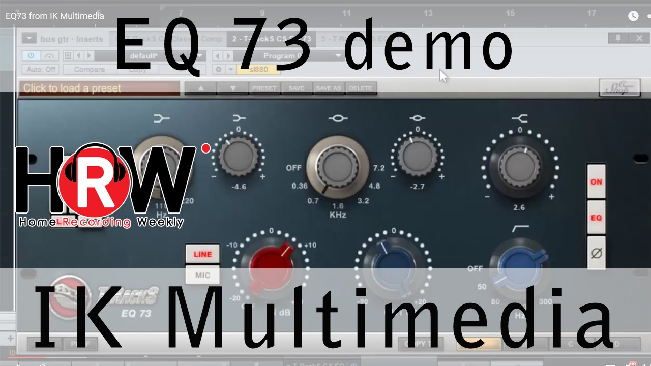 EQ73 from IK Multimedia