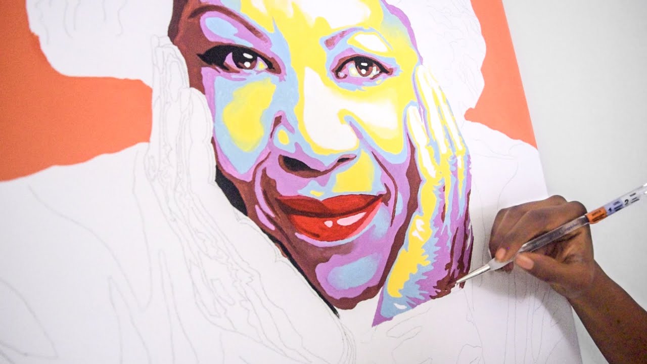 Toni Morrison | Pop Art Painting