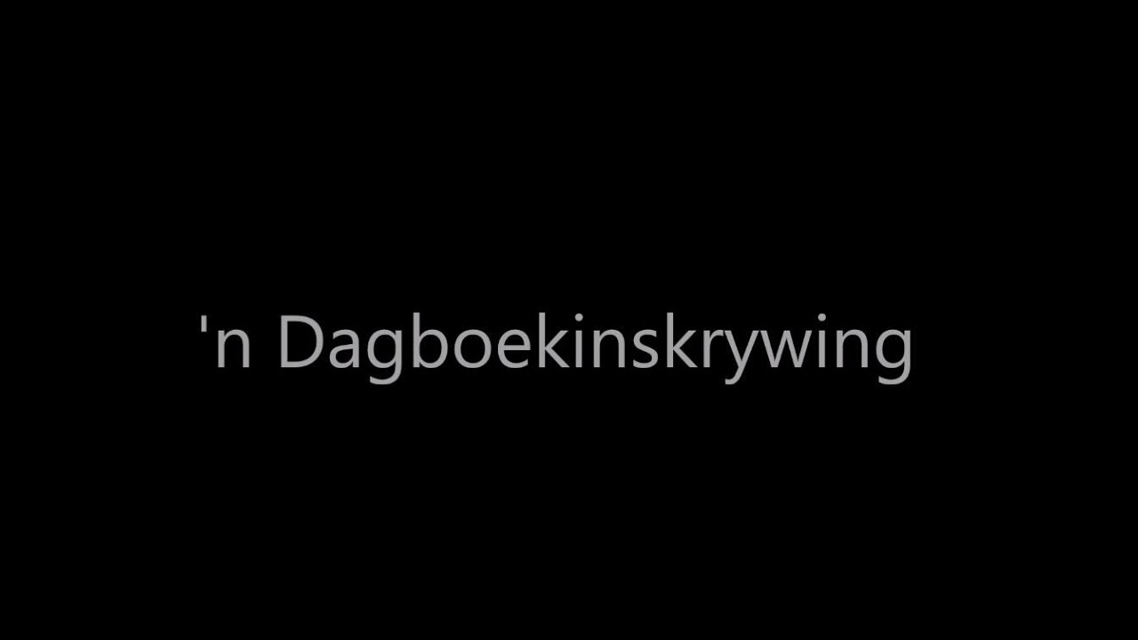 Dagboek