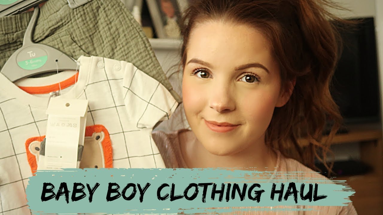 BABY BOY CLOTHING HAUL | Laura Delaney