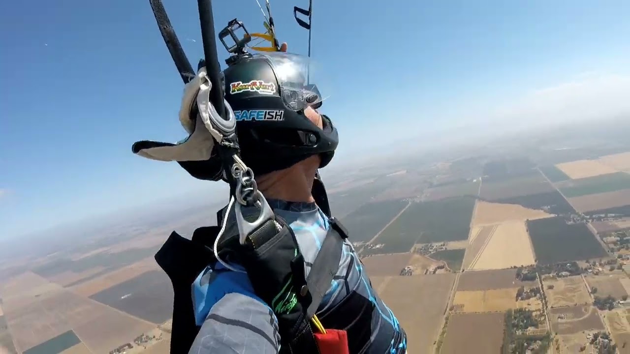 Skydance Skydiving. Ed's first tandem jump. 9-5-2022