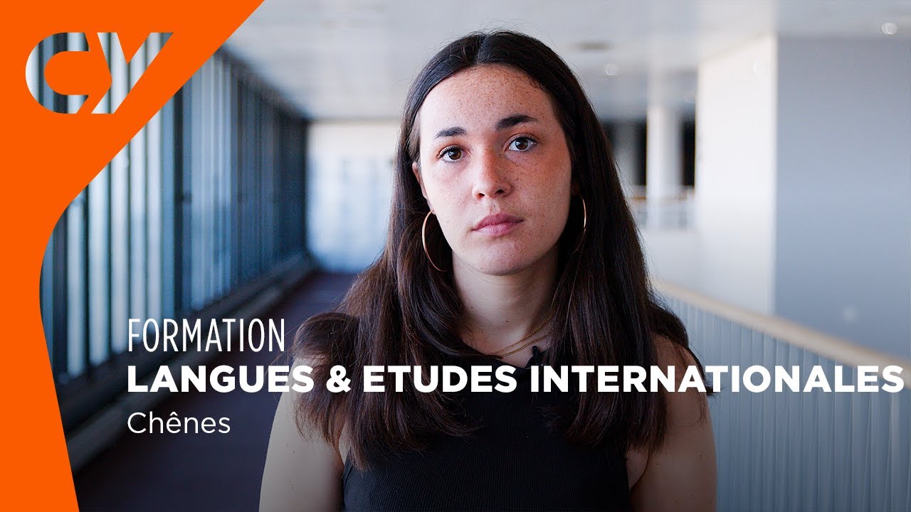 Armance, licence de langues et études internationales | CY Cergy Paris Université