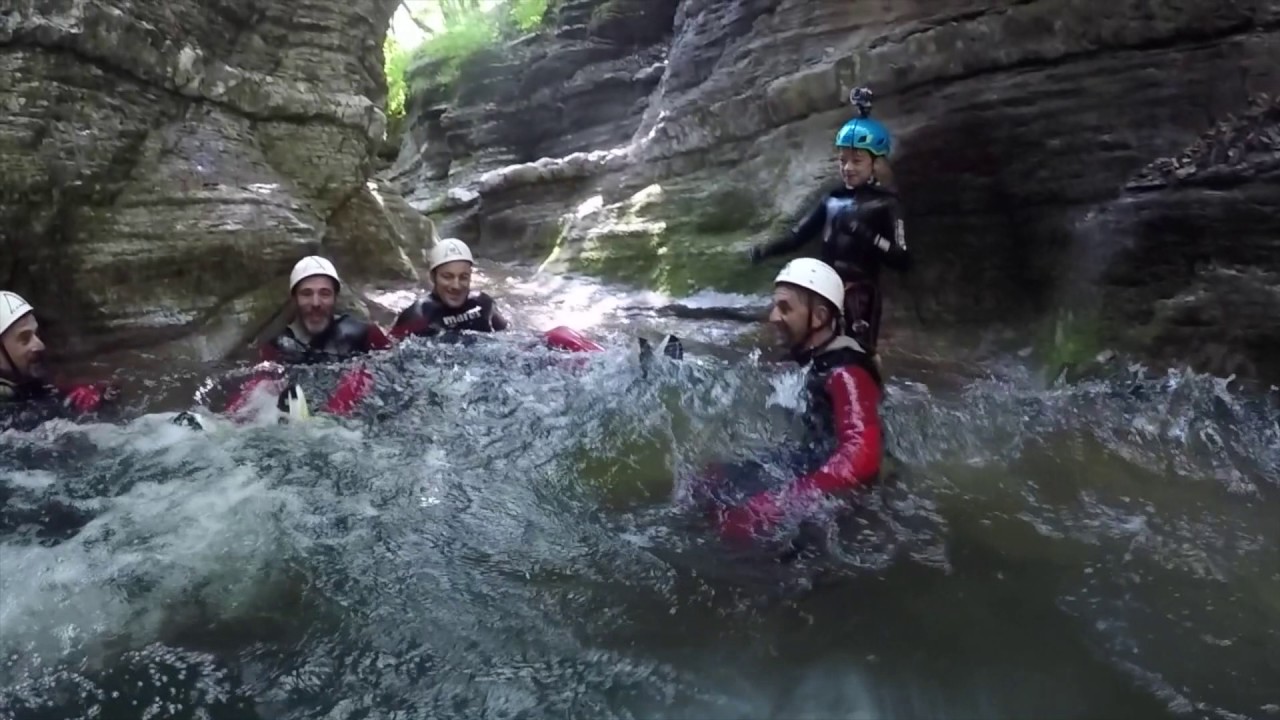 Canyoning in Val Maggiore