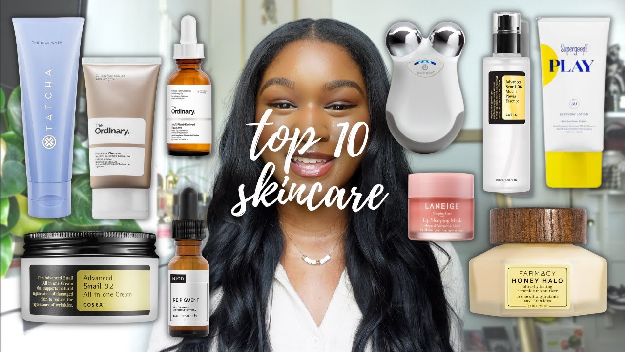 SKINCARE I've Been Using for 5+ YEARS | TOP 10 fave products EVER | cleansers, creams, NuFace, etc
