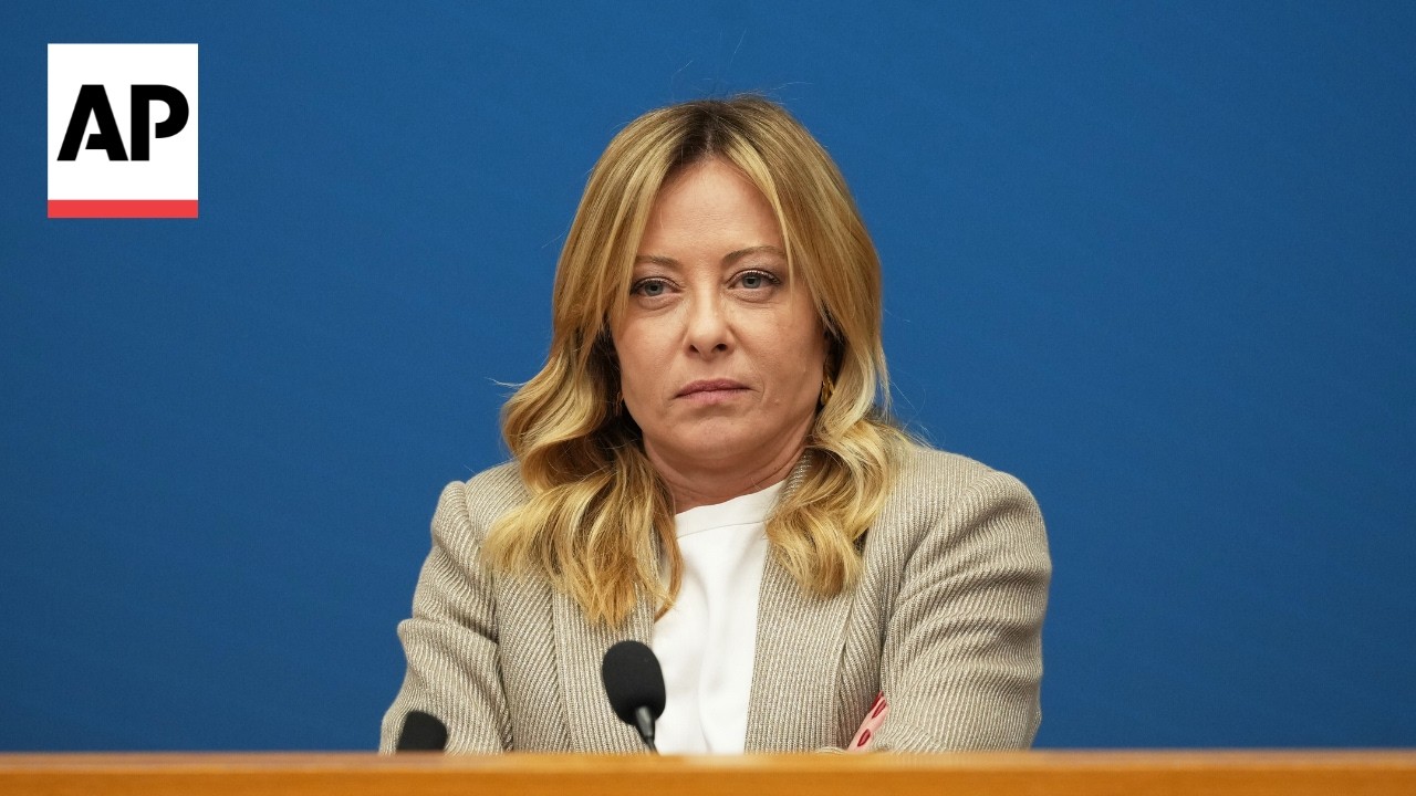 Italy PM Meloni calls Trump's comments on Pope Leo XIV 'unacceptable'