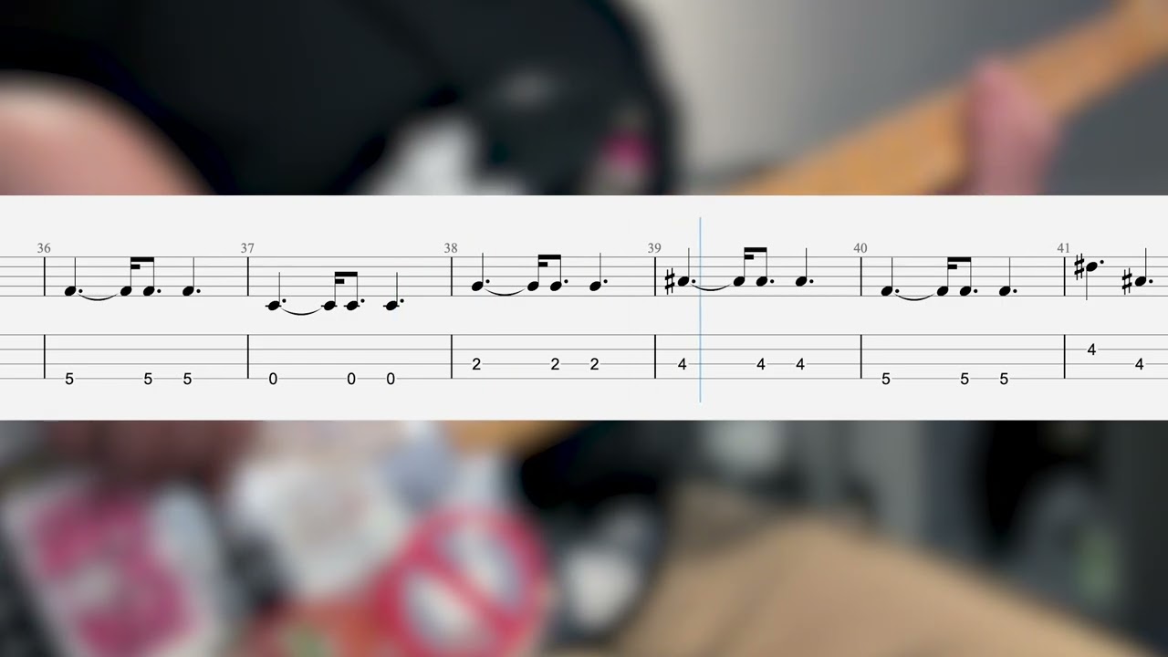 Avril Lavigne - Wish You Were Here (Bass Backing Track With Tab)