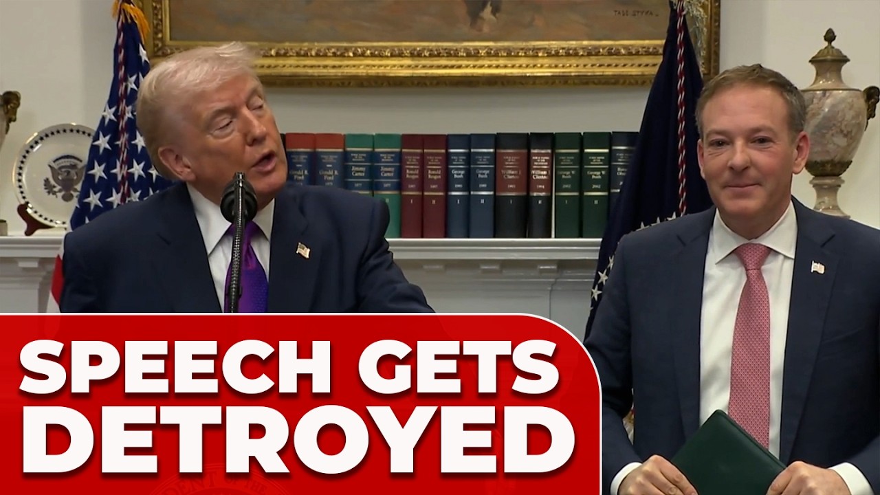 SOUL-DEFLATING MOMENT: Trump ROASTS Lee Zeldin after ENTHUSIASTIC SPEECH