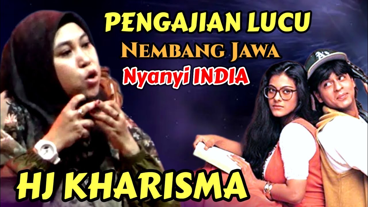 Hj Kharisma Yogi Noviana Nyanyi INDIA - Ceramah Paling Lucu Penuh ilmu