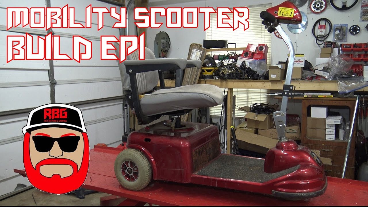 Gas Powered Mobility Scooter Build Ep1 - (Predator 212)