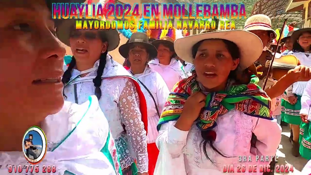 HUAYLIA 2024 EN MOLLEBAMBA FAM. NAVARRO REA