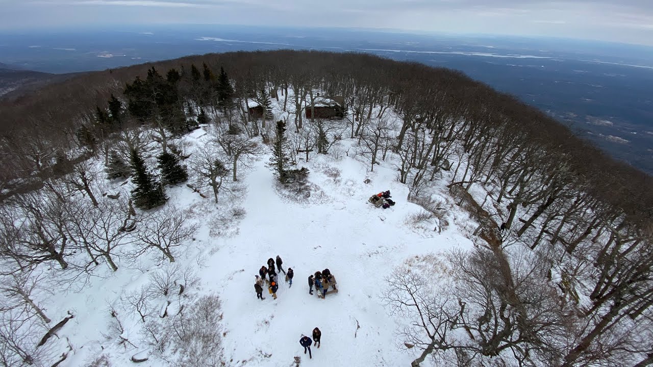 Hiking Overlook Mountain Fire Tower Trail