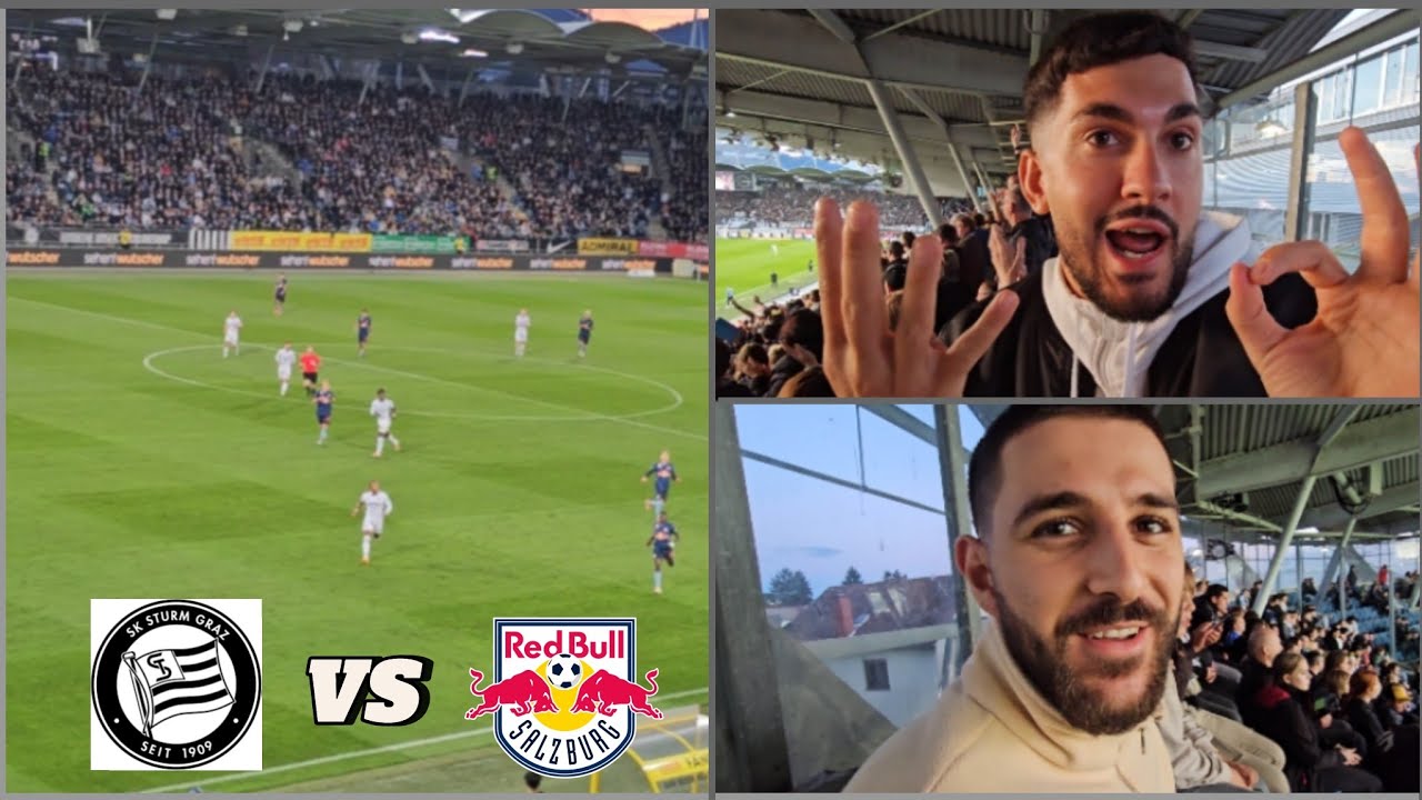 SK STURM GRAZ vs FC SALZBURG 🏟️⚽ UNGLAUBLICHES SPIEL!!! 😱 | Brudis8010 #sksturm