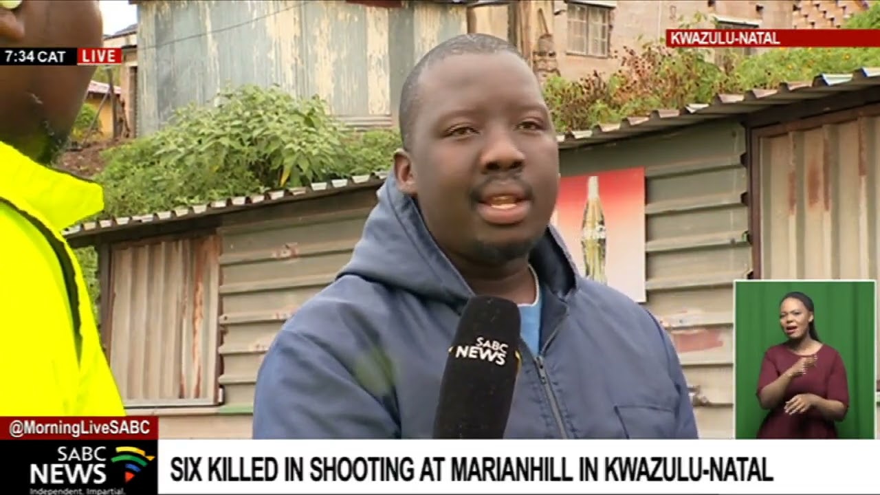 Six shot and killed at Marianhill in Kwazulu-Natal