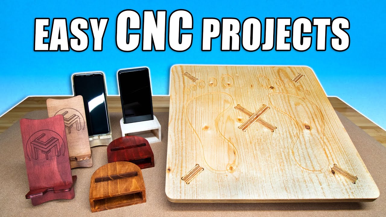 Quick and Easy CNC Projects / Free Shapeoko Downloads
