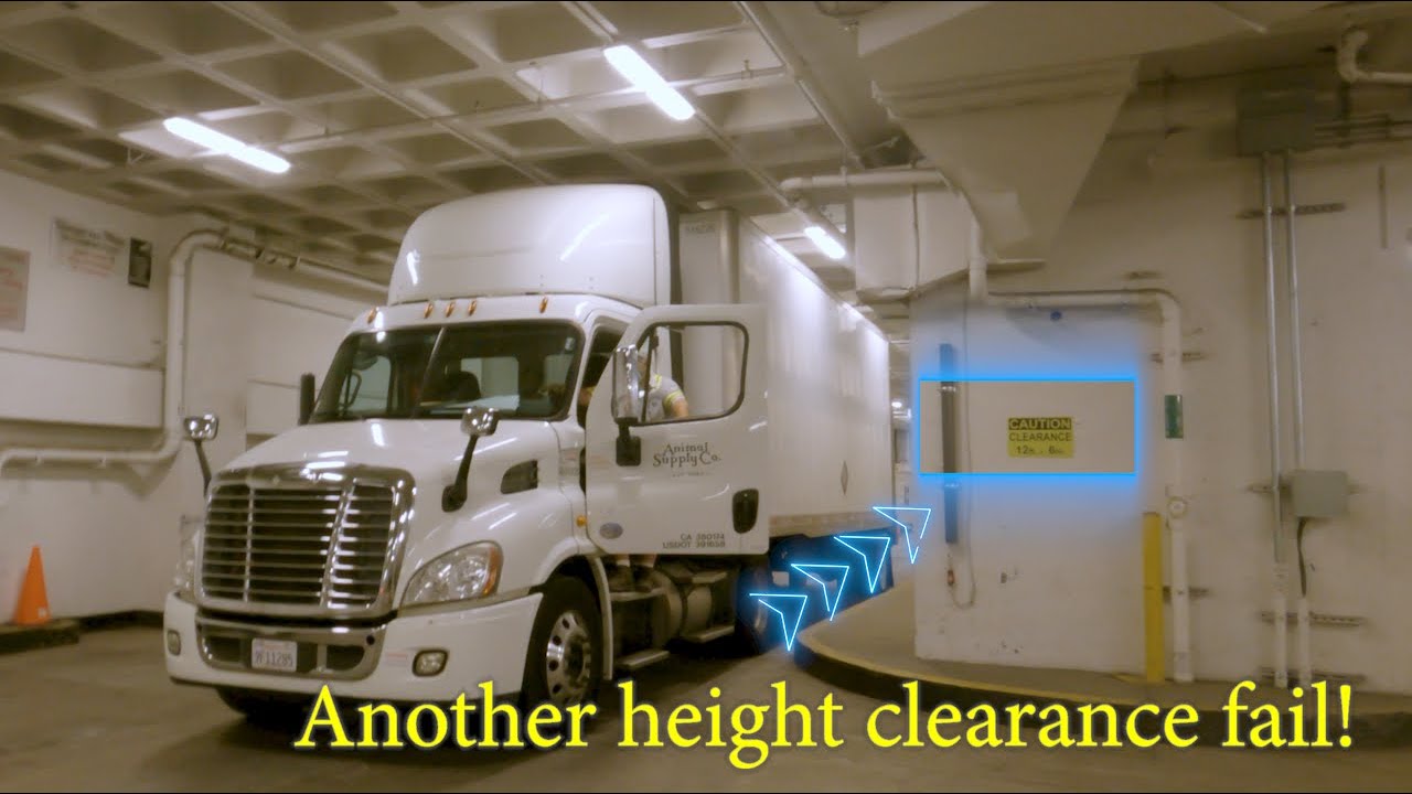 Heavy rescue - trailer wedged in underground tunnel