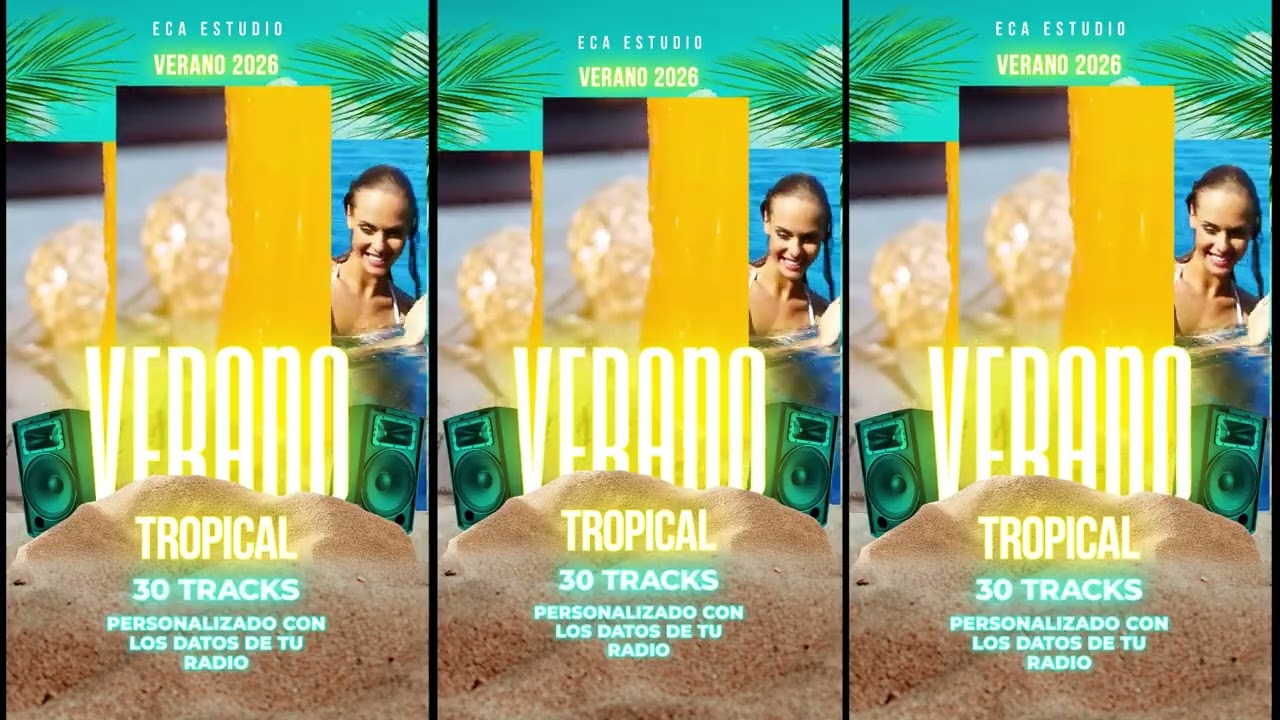Arte Verano tropical radios 2026