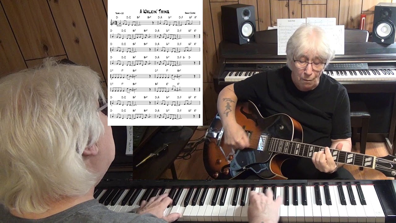 A Walkin' Thing - Jazz guitar & piano cover ( Benny Carter )