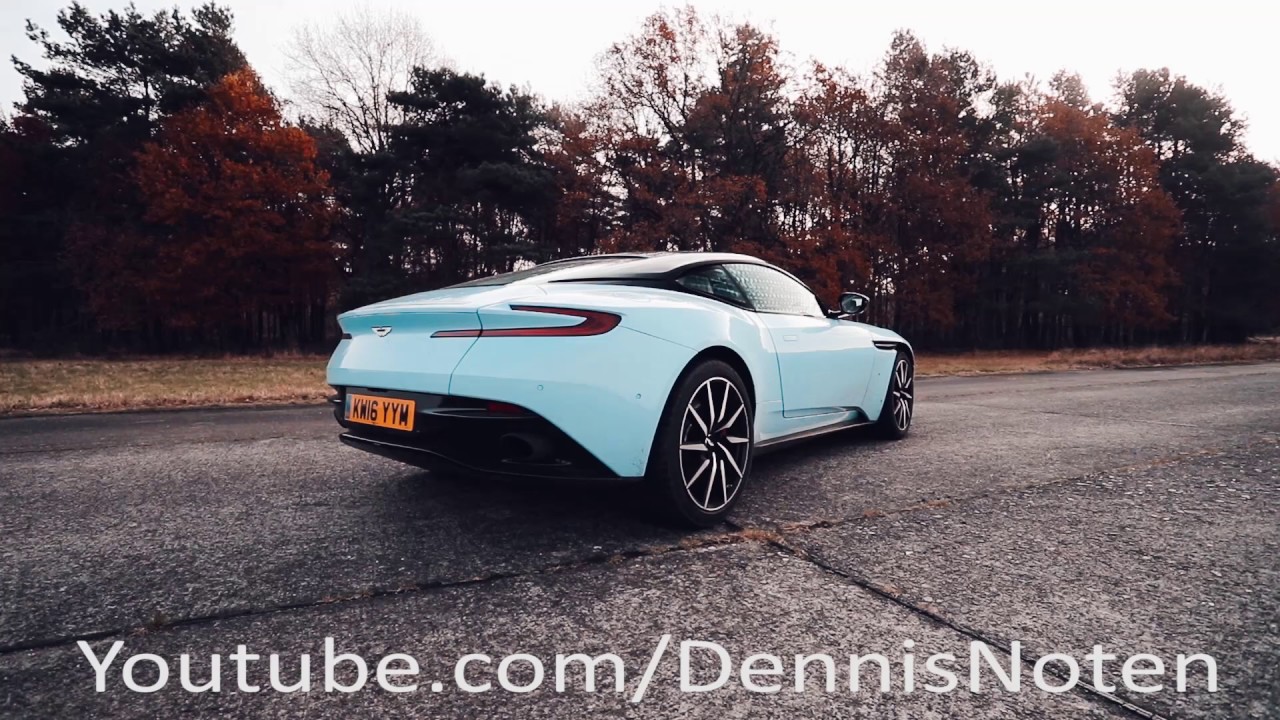 Aston Martin DB11 - Startup, Revving and Acceleration