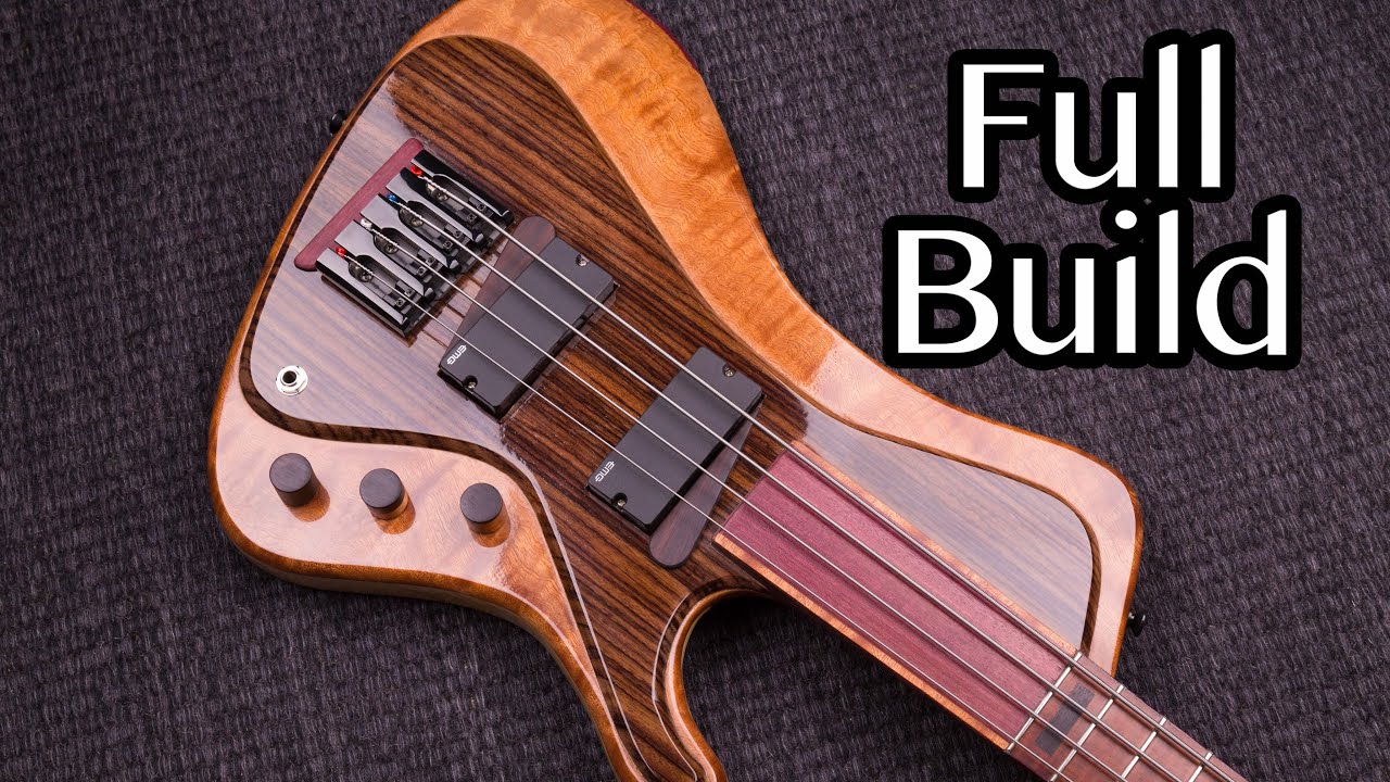 Semi-Fretless Bass - Full Build / Demo Supercut