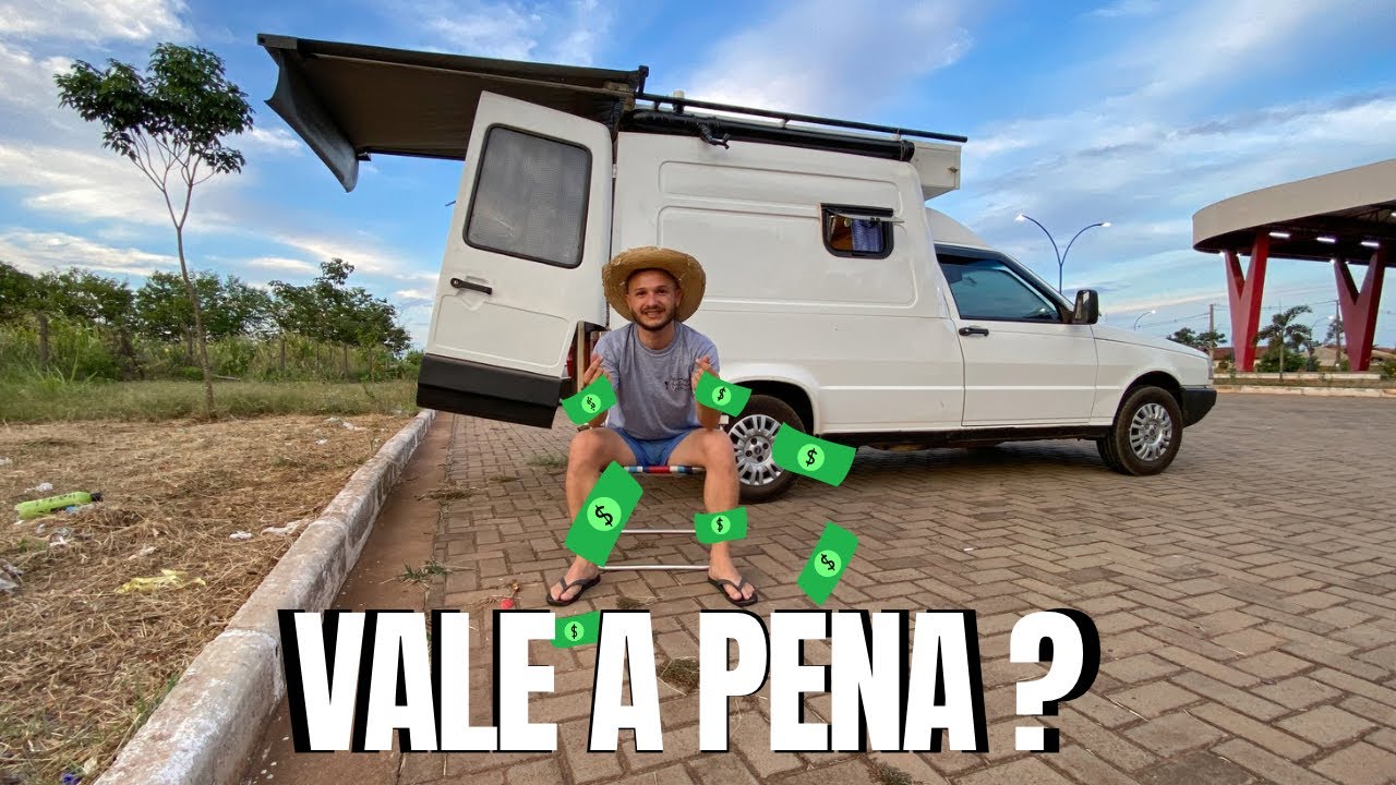 QUANTOS CUSTOU 30 DIAS NA ESTRADA VIAJANDO COM A FIORINO.