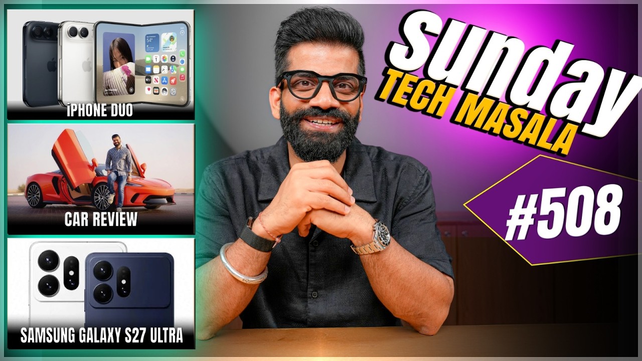 iPhone Duo Expensive? | Car Review? | S27 Ultra? | 18 Pro Max? | STM #508 | Technical Guruji🔥🔥🔥