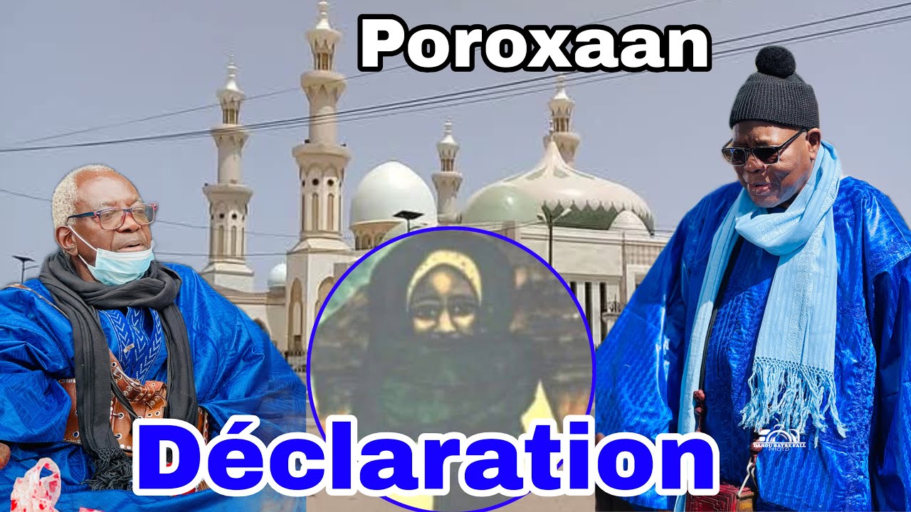 Déclaration Sëriñ Fàllu Faal moom Sëriñ Móodu Aminta Faal Jëm Ci Wàccaayu Màggalu Poroxaan 2026