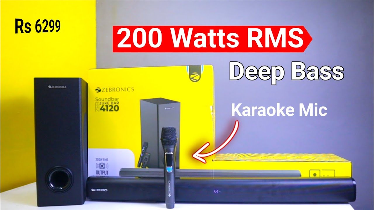 Unbelievable Sound at This Price! Zebronics Jukebar 4120 Soundbar Review