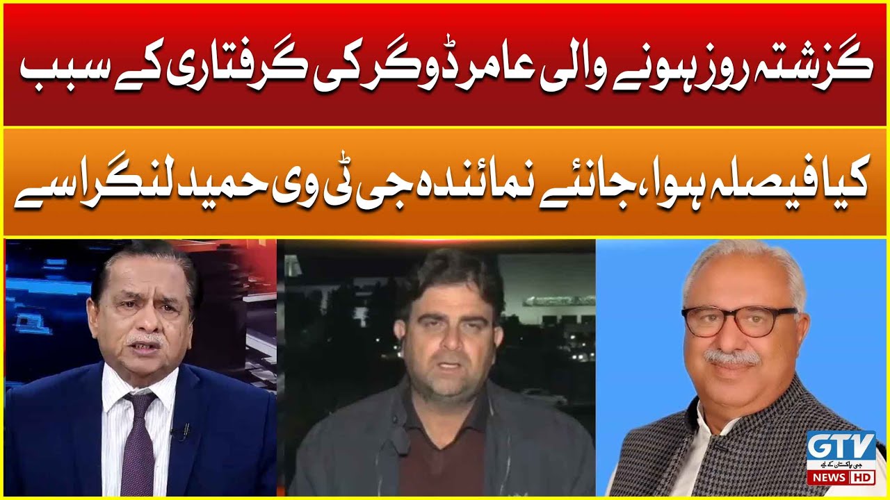 Police Arrest Malik Amir Dogar | Live With Mujahid | GTV News