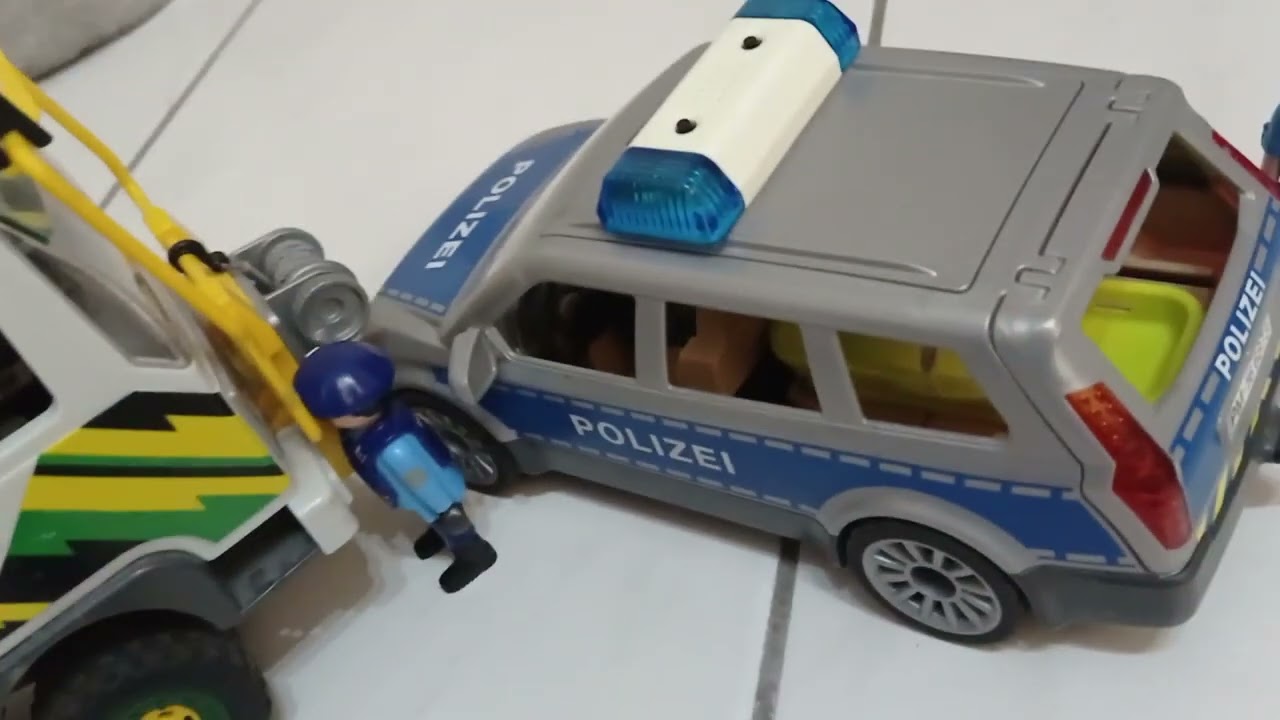 Erneuter Unfall in Playmobil 