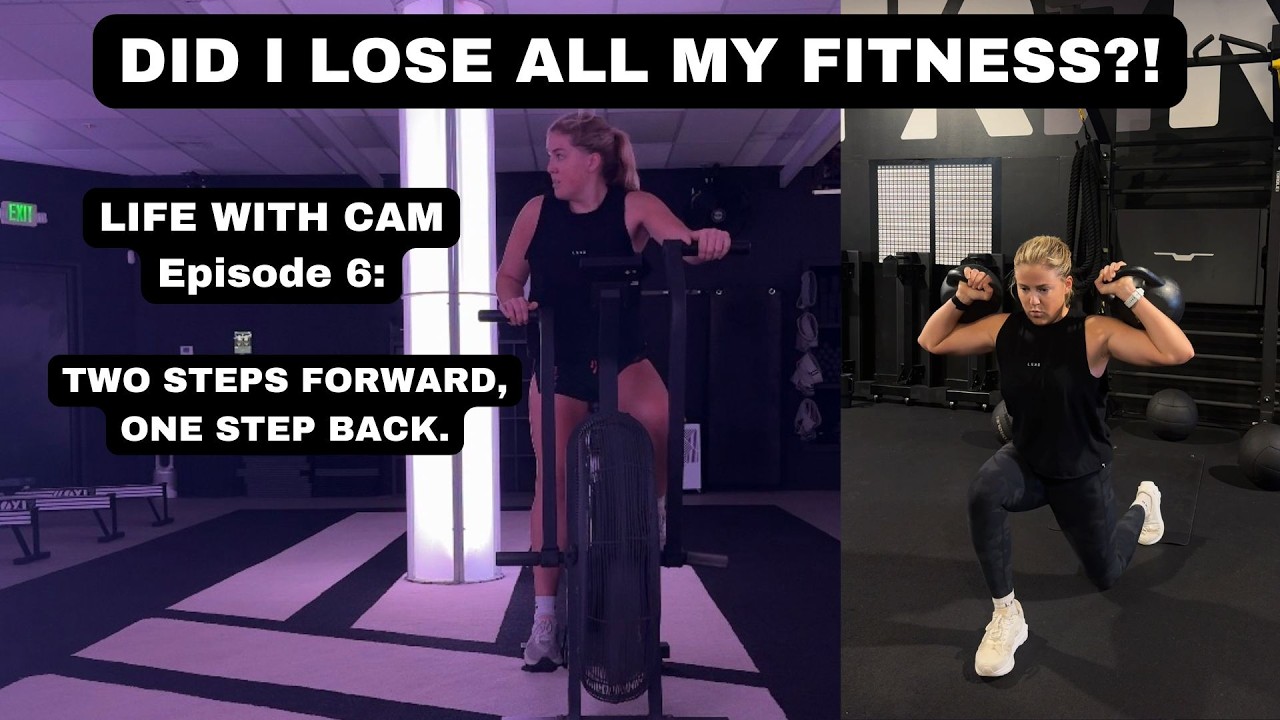 DID I LOSE ALL MY FITNESS?! | Full Week Back After Being Sick | Honest Comeback Vlog