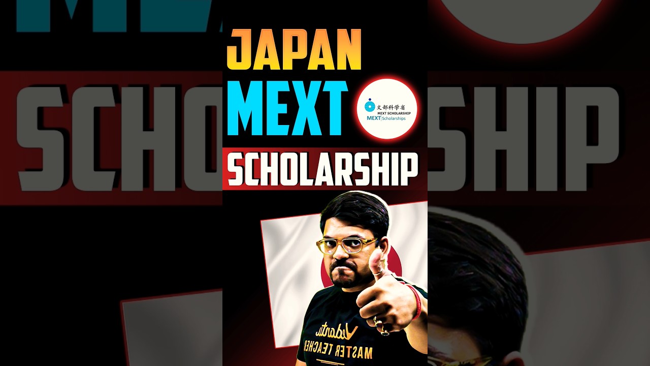 🔥Secure ₹7.8 LPA MEXT Scholarship in Japan 📢 #studyabroadfree #studyabroad #shorts #foreignstudy