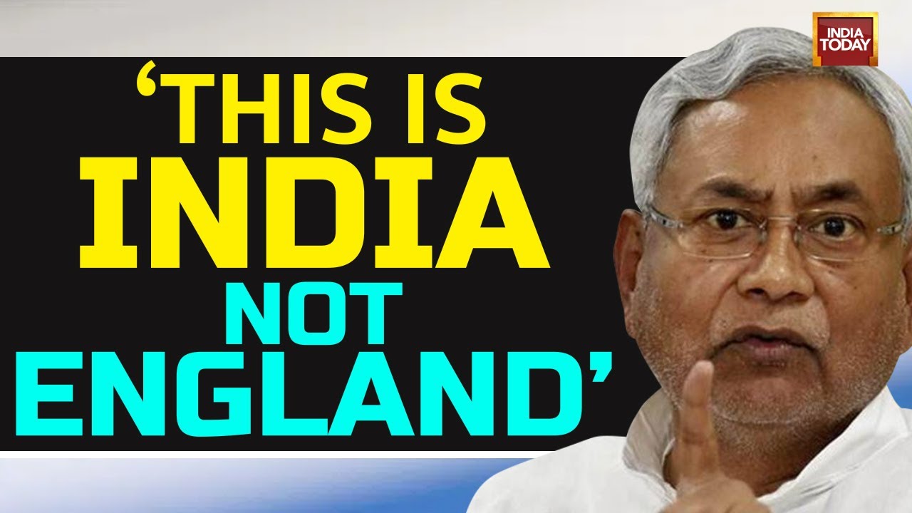 Watch: Bihar CM Nitish Kumar Bashes Farmer For Speaking English, Says 'This Is India, Not England'